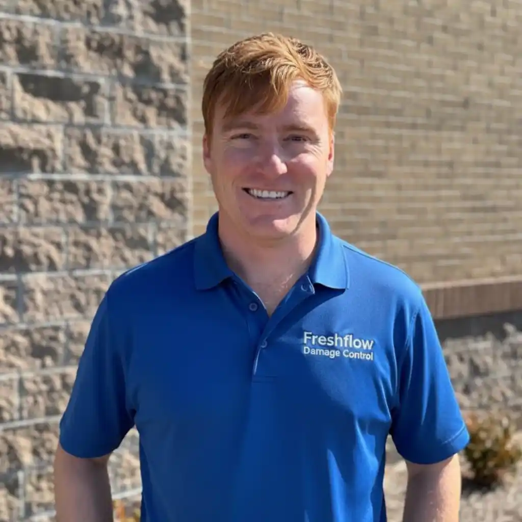 James Morales, owner of Freshflow Damage Control water damage restoration company